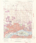 Davenport East Quadrangle by USGS 1970
