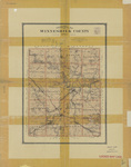 Topographical map of Winneshiek County Iowa 1903 by Huebinger Surveying and Map Publishing Co.