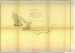 Map and profile of the Canada de las Uvas CA 1853