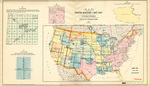 Map showing the principal meridians and base lines in the U.S. side 1