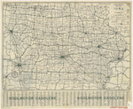 Cities Service road map 1931 side 1