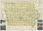 Iowa highway map 1940 side 1
