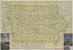 Iowa highway map 1946 side 1