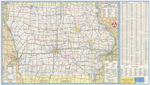 Iowa transportation map 1981-1982 side 1