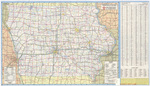 Iowa transportation map 1983 side 1