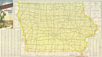 Official highway map of Iowa 1953 side 1 by Iowa State Highway Commission and Rand McNally & Company
