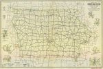 Official map primary road system 1932 side 1