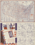 Standard Oil Co. 1937 road map side 2 by Rand McNally & Co. and Standard Oil Company