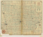 Texaco road map Iowa 1930 side 1 by Rand McNally & Co. and Texaco