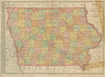Iowa map by B. H. Welp