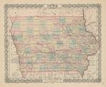 Iowa published by J. H. Colton