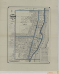 Map of the City of Lyons 1892