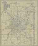 Stacy's industrial & commercial map of Cedar Rapids 1931 by Stacy Map Publishers and T. R. Warriner