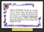 [009a] Think It Over (EQUAL SUFFRAGE should be) [front] by Cargill Company