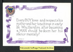 [023a] Think It Over (Every BOY loves and respects his mother) [front] by Cargill Company