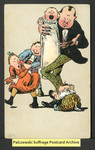 [290a] Man tending to children [front] by Publisher unknown