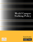 Model Campus Stalking Policy