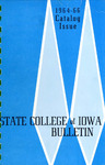 College Catalog 1964-1966 by State College of Iowa