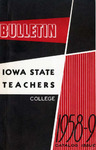 College Catalog 1958-1959 by Iowa State Teachers College