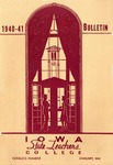 College Catalog 1940-1941 by Iowa State Teachers College