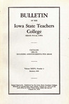 College Catalog 1934-1935 by Iowa State Teachers College