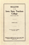 College Circular [Catalog] 1928
