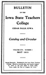 College Catalog and Circular 1915 by Iowa State Teachers College