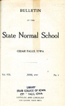 College Catalog and Circular 1907-1908 by Iowa State Normal School
