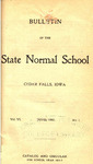 College Catalog and Circular 1904-1905 by Iowa State Normal School