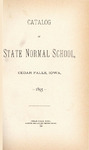 Catalog of State Normal School, 1895 by Iowa State Normal School