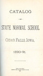 Catalog of State Normal School, 1890-91 by Iowa State Normal School