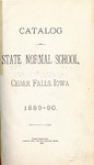 Catalog of State Normal School, 1889-90 by Iowa State Normal School