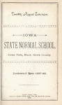 Twelfth Annual Catalogue, Iowa State Normal School, 1887-88