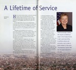 A lifetime of service, Northern Iowa Today, Winter 2008