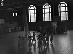 Dancing in the Gymnasium During May Day