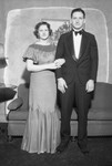 Couple Posing at the Washington Ball