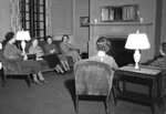 Women Chatting in Bartlett Hall