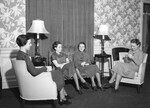 Women Sitting in Bartlett Hall 01