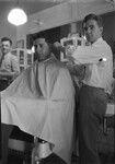 Merle Anderson Cutting Hair
