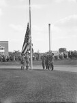 Boy Scouts Hoisting a Flag 02