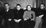 Four Men Sitting on Couch 02