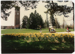 Campanile Exterior with People 38