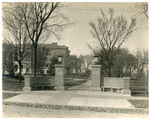 Campus Gateway at Seerley Boulevard (24th Street) and College Street in Autumn by Veatch