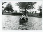 Canoeing on Prexy's Pond