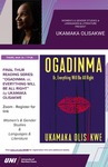 Ogadinma Or, Everything Will Be All Right [poster] by University of Northern Iowa. Women's and Gender Studies Program.