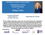 Expanding Our Circles Faculty Workshop [poster] by University of Northern Iowa. Women's and Gender Studies Program.