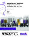 Parades, Pickets, and Prison: Embodied Arguments for Woman Suffrage, 1913-1919 [poster] by University of Northern Iowa. Women's and Gender Studies Program