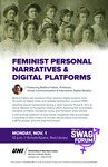 Feminist Personal Narratives & Digital Platforms [poster]