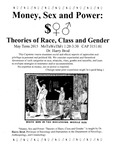 Money, Sex and Power: Theories of Race, Class and Gender [poster] by University of Northern Iowa. Women's and Gender Studies Program