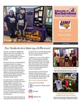 Women's and Gender Studies Newsletter, v1n1, Fall 2018 by University of Northern Iowa. Women's and Gender Studies.